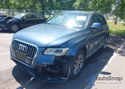 2015 Audi Q5 2.0T Premium z USA, uszkodzony, nr VIN WA1LFAFP0FA097848